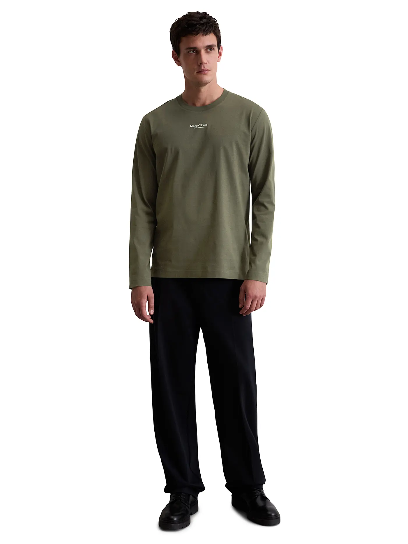 MARC O'POLO | Langarmshirt | olive